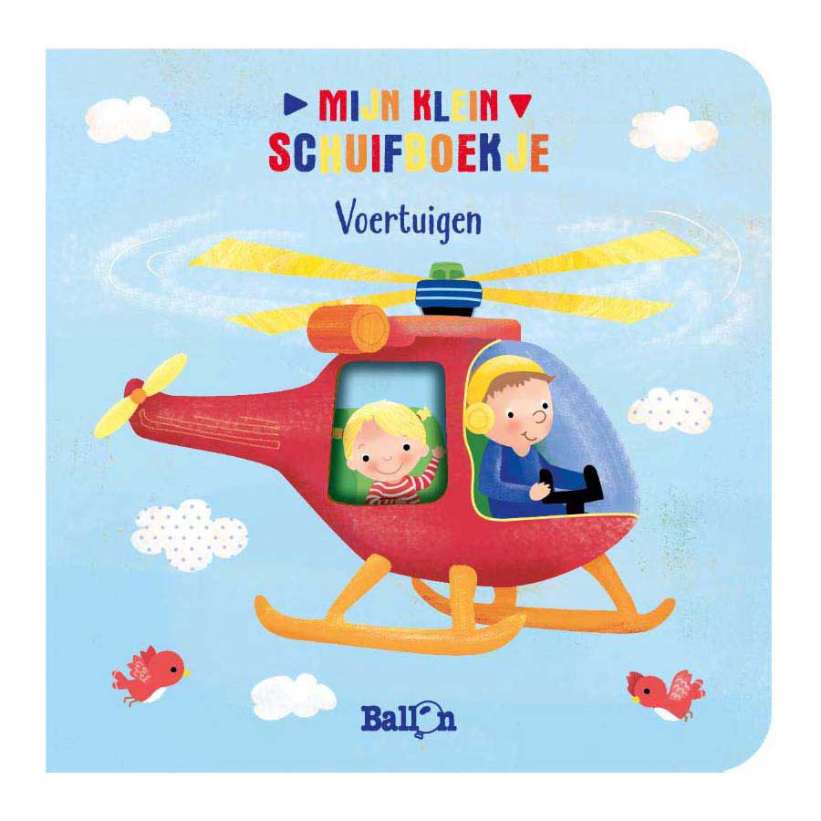 Standaard uitgeverij mijn klein schuifboekje - voertuigen 12m+