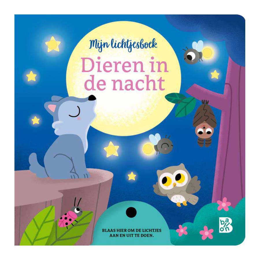 Standaard uitgeverij mijn lichtjesboek - dieren in de nacht 2+