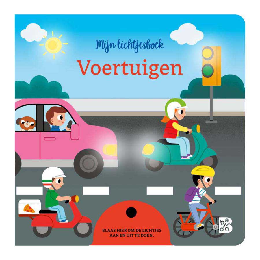 Standaard uitgeverij mijn lichtjesboek - voertuigen 2+