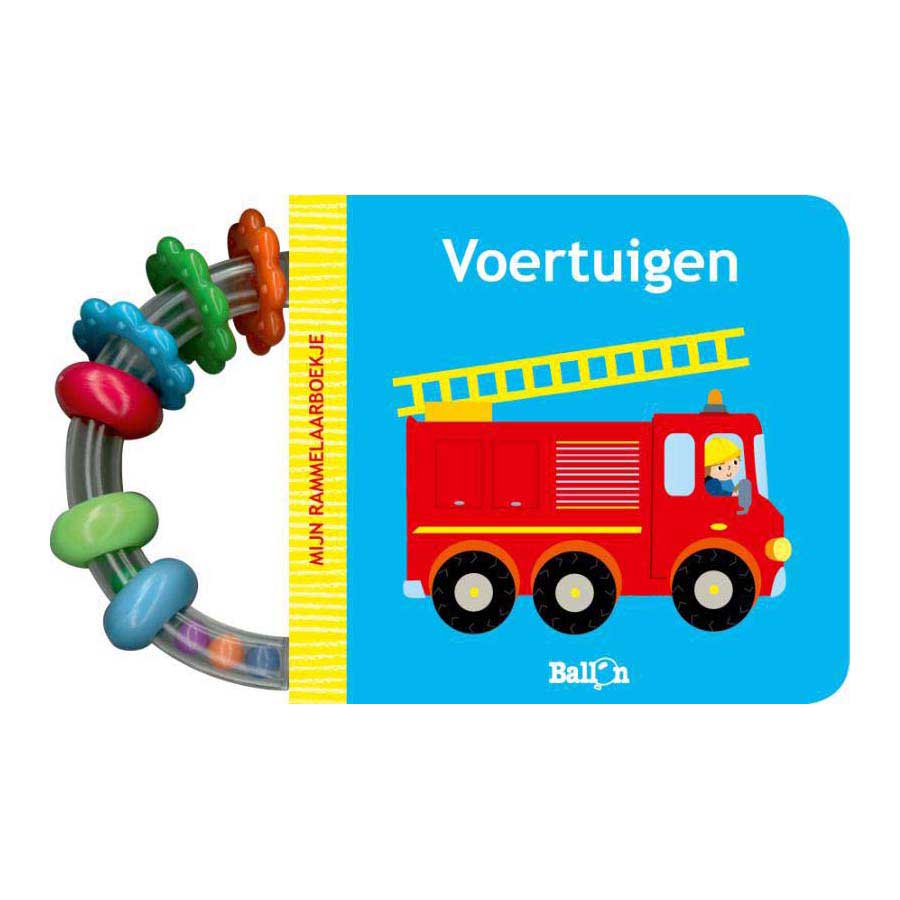 Standaard uitgeverij mijn rammelaarboekje - voertuigen 6m+