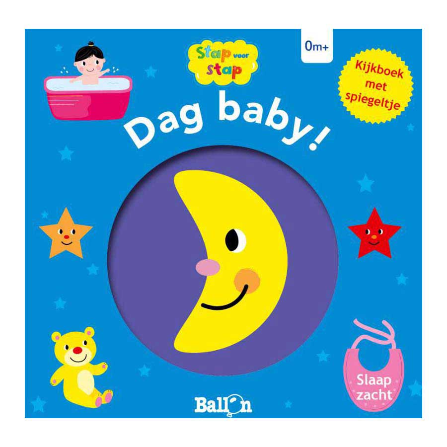 Standaard uitgeverij stap voor stap - dag baby! slaap zacht 0m+