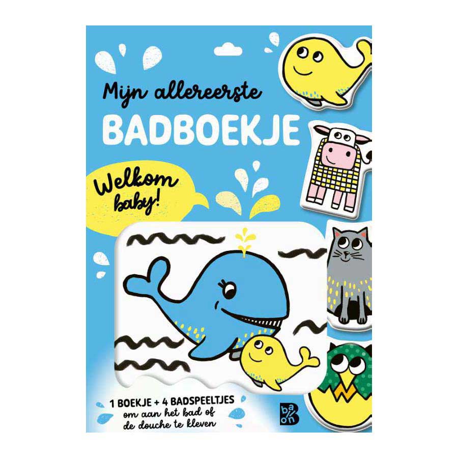 Standaard uitgeverij mijn allereerste badboekje - welkom baby!