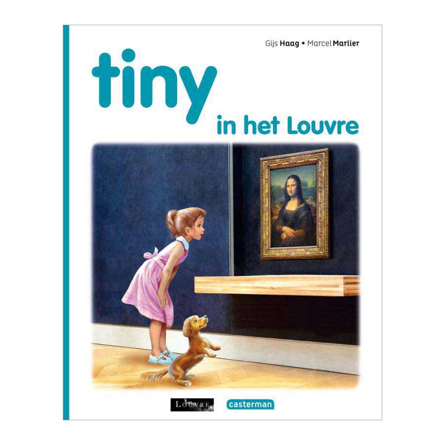 Standaard uitgeverij tiny in het louvre