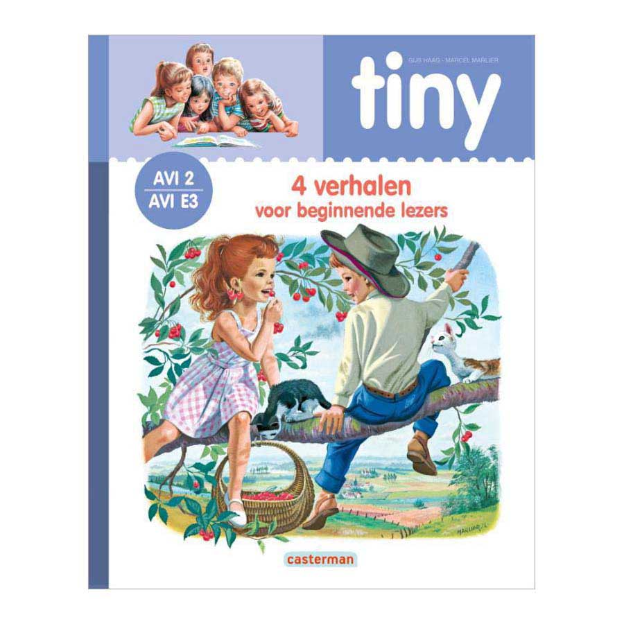 Standaard uitgeverij tiny - 4 verhalen voor beginnende lezers - avi 2 e3