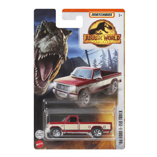 Mattel Jurassic World Matchbox Diecast Collection (Legacy Movie) Assortéiert
