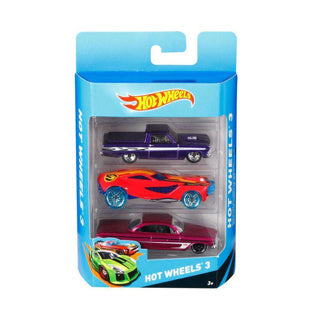 Mattel hot wheels car diecast 3-pack assorted