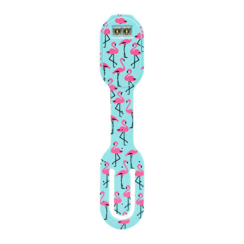 Lámpara de lectura flexilight flamingo recargable