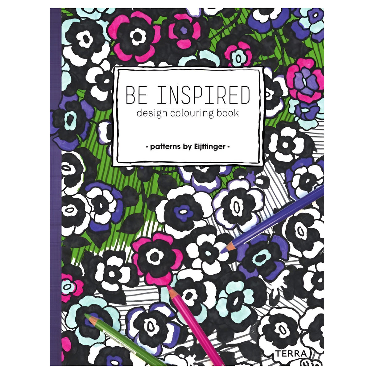 Adult coloring book design coloring by eijffinger