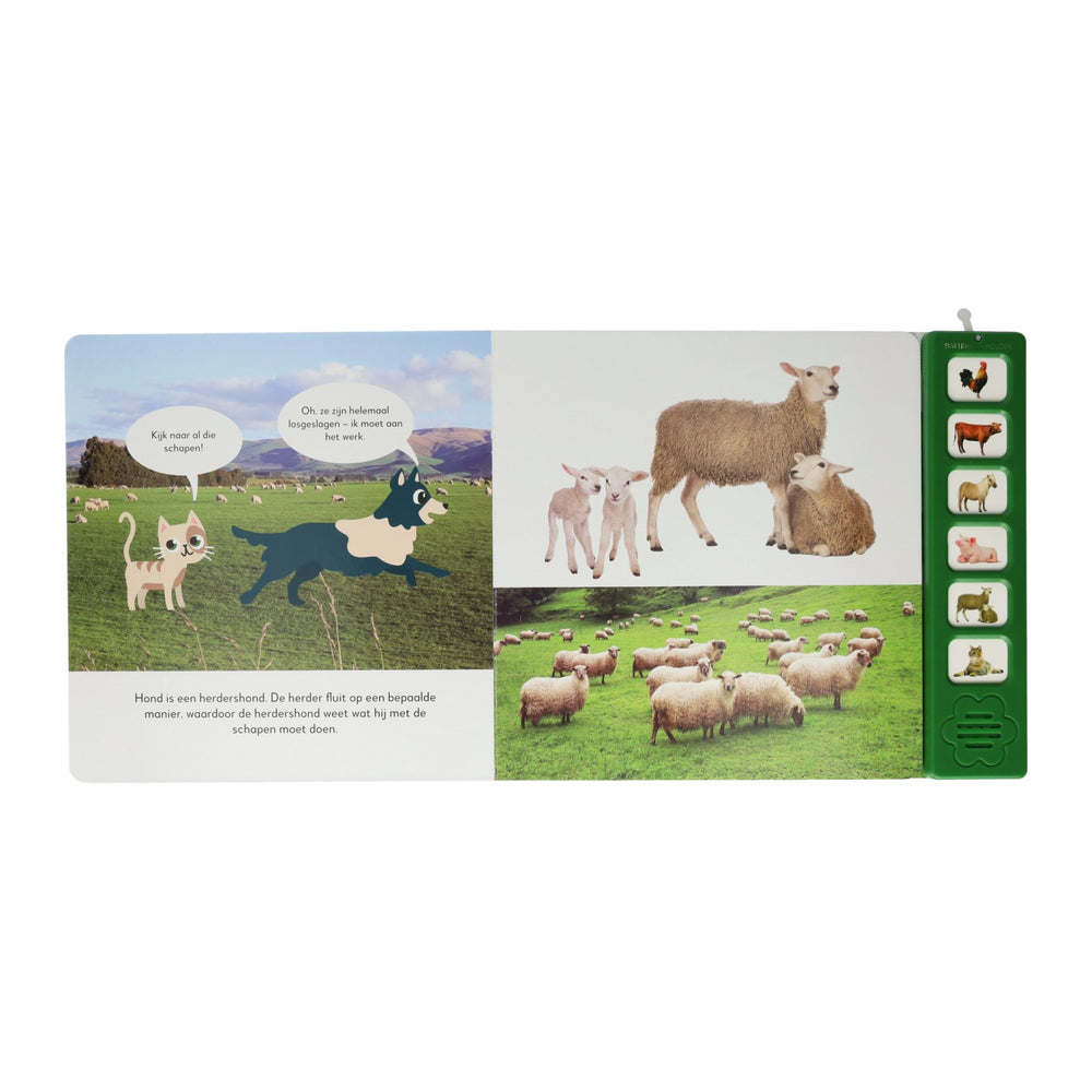Carte orali Ascolta il libro sound -book degli animali della fattoria
