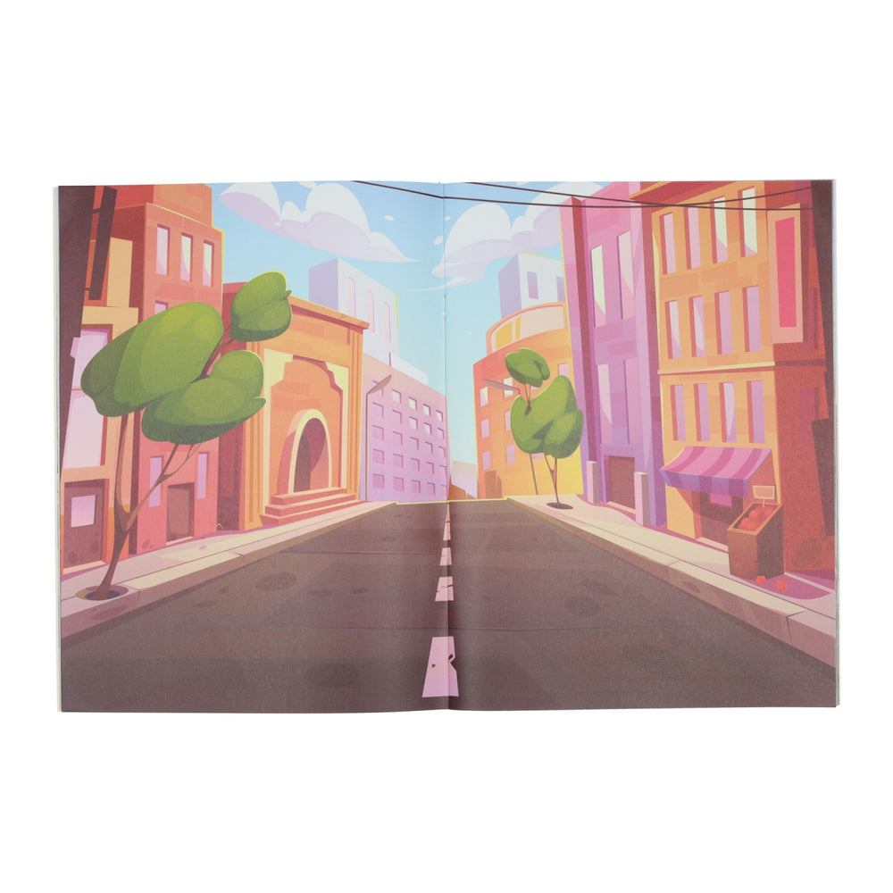 Mondikaarten coloring and sticker book super beautiful vehicles