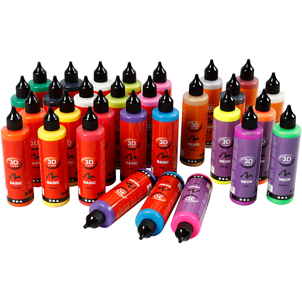 Creativ company 3d liner, 30x100 ml 1 box