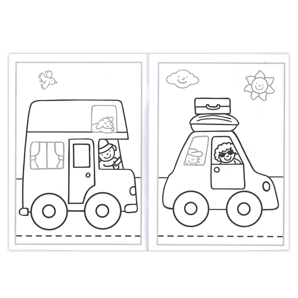 Paste und Farben - die Fahrzeuge, 2-4 Jahre alt