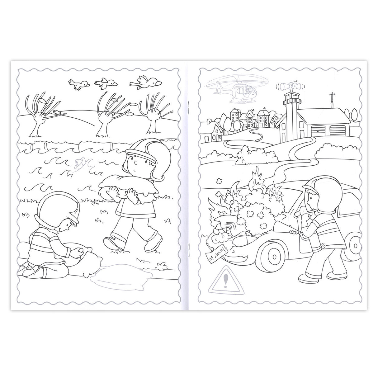 Paste und Farben - unterwegs mit der Feuerbrigade, 4-6 Jahre alt