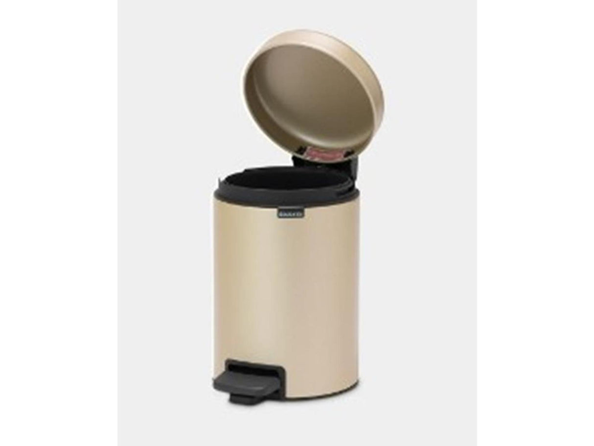 Brabantia pedaalemmer 3l metalic gold
