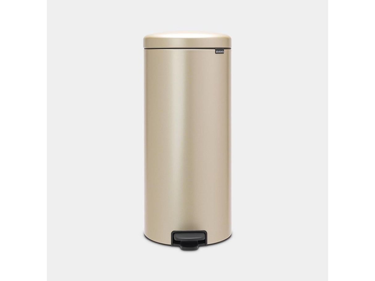 Brabantia pedaalemmer 30l metallic gold