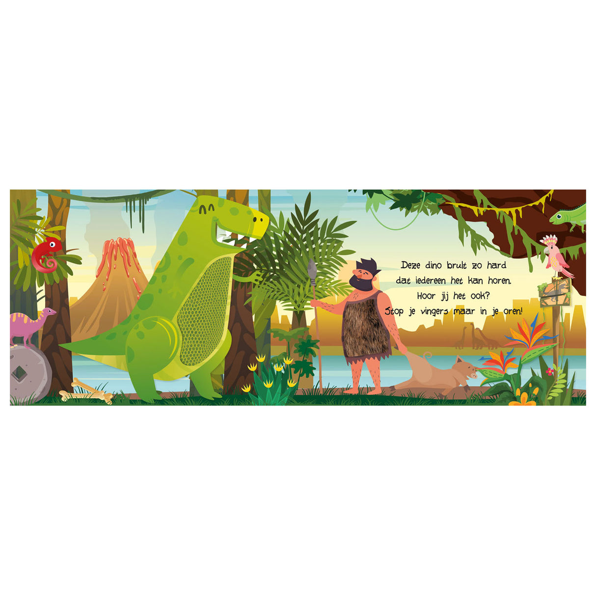 Lantaarn publishers kijk en voel - dinosaurussen