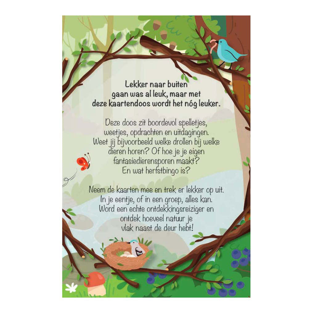 Lantaarn publishers op avontuur in de natuur spelletjesboek