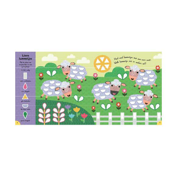 Lantaarn publishers zoek en plak - op de boerderij stickerboek