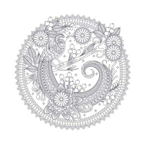 Lantaarn publishers bos - mandalakunst