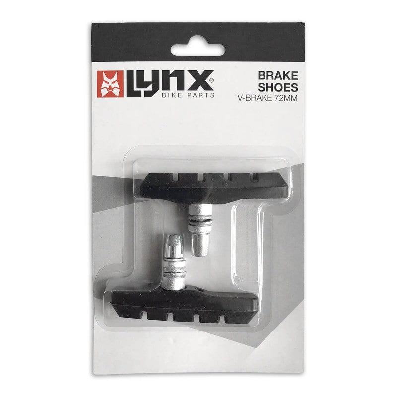 V-brake pads 70 x 12.5 mm black 2 pieces