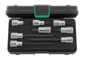 Stahlwille doppenset veeltand 1 2