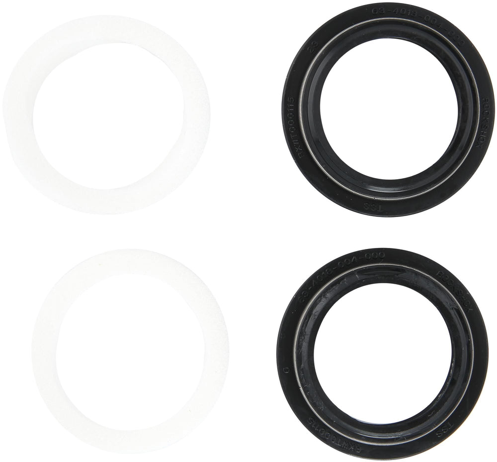 Rockshox dust seal dust seal.+foam ring kit rocksh.revelat.black