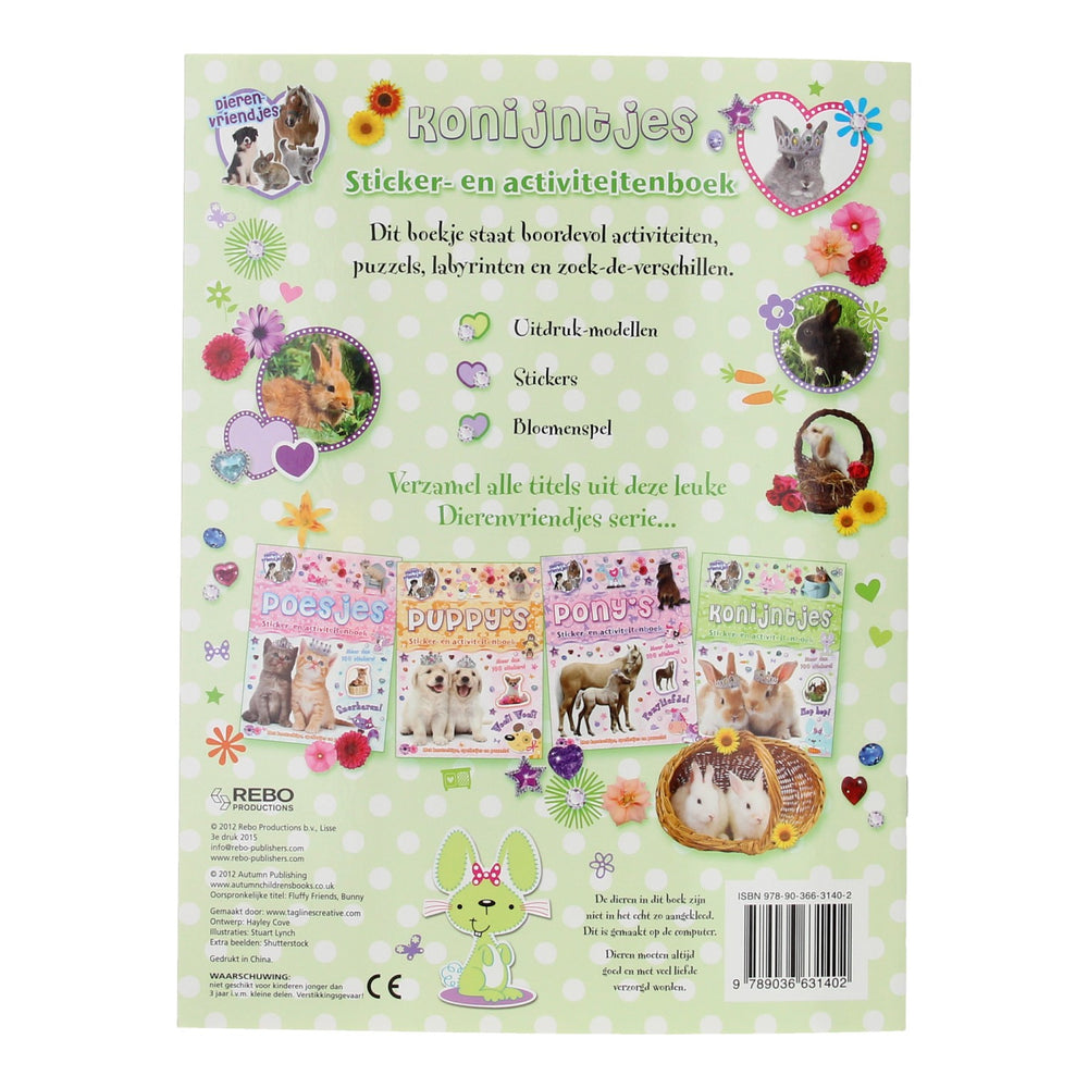 Miffy Animal Friends - Kos sticker and activity book