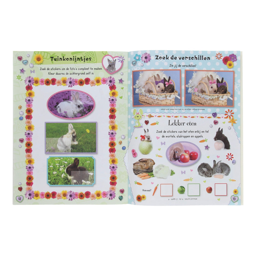 Miffy Animal Friends - Kos sticker and activity book