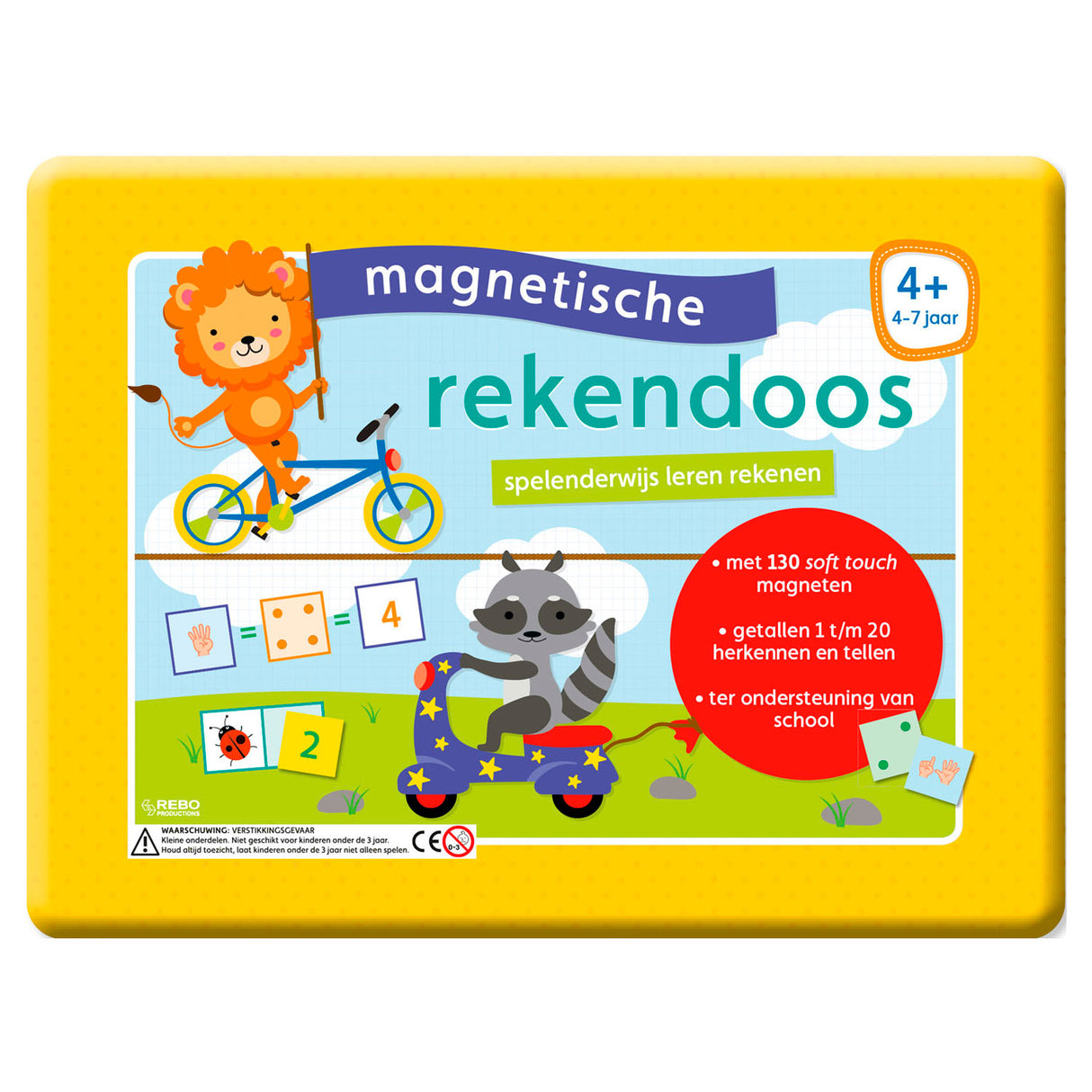 Rebo publishers magnetic math box
