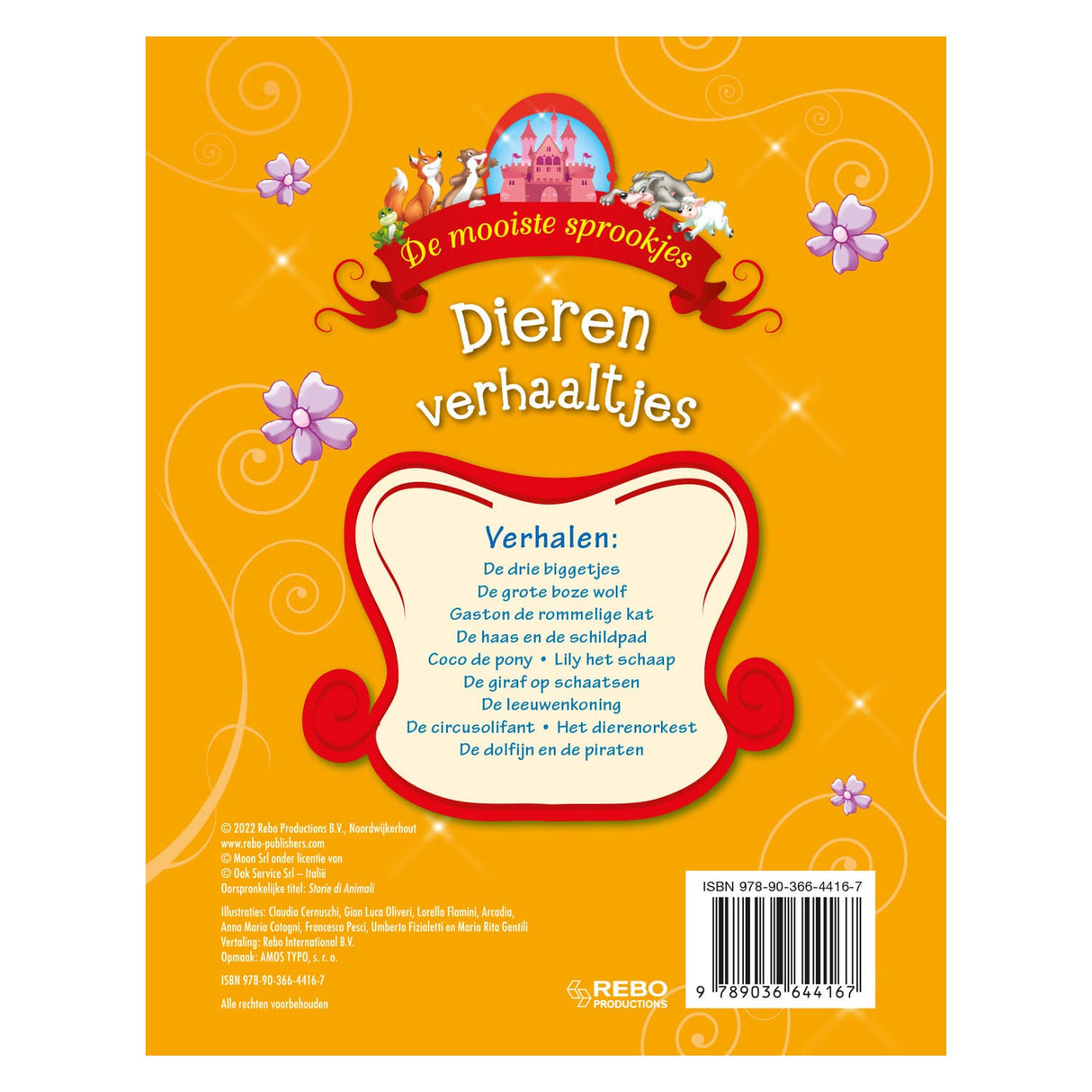 Rebo publishers de mooiste sprookjes - dierenverhaaltjes