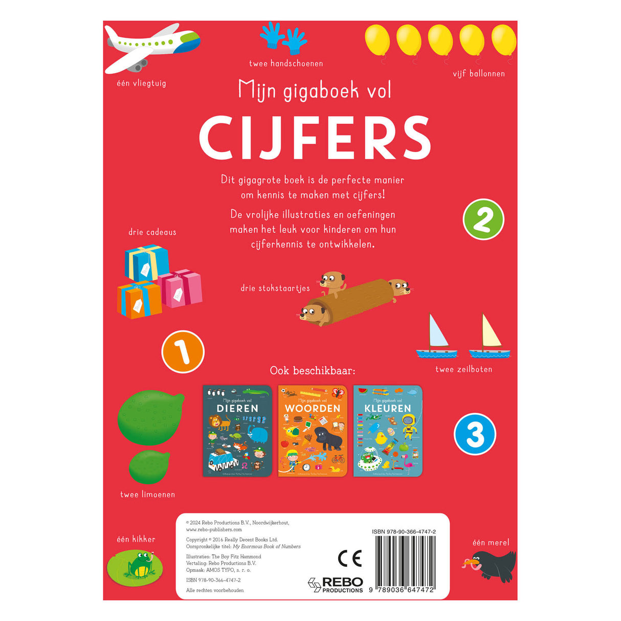 Rebo veröffentlicht mein riesiges Buch voller Zahlen