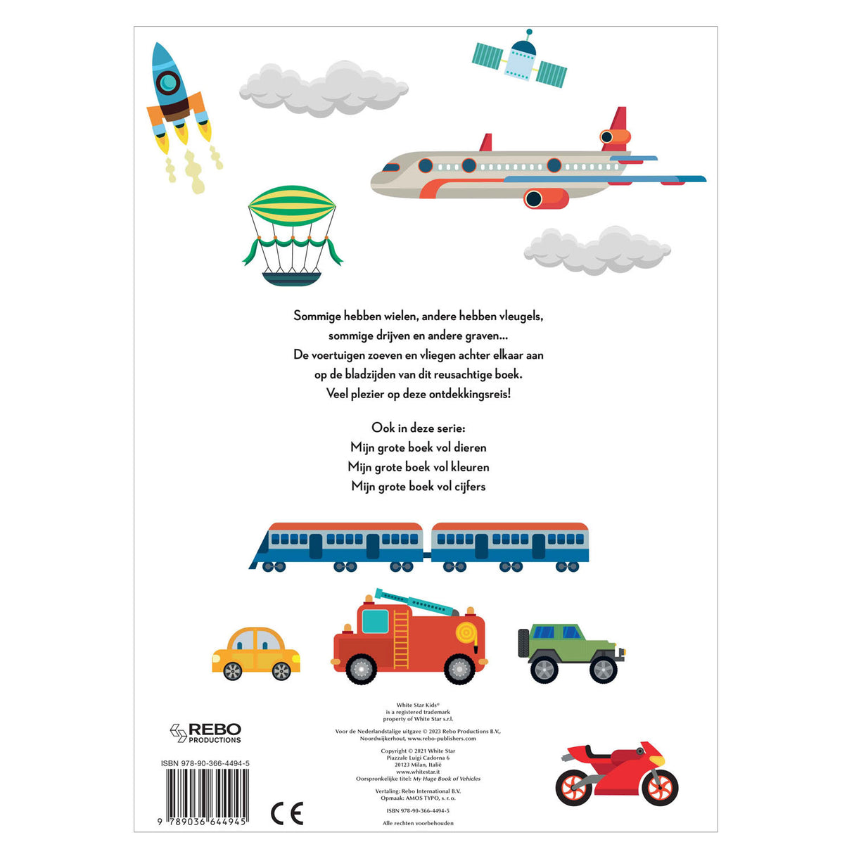 Rebo publishers my big book full of vehicles
