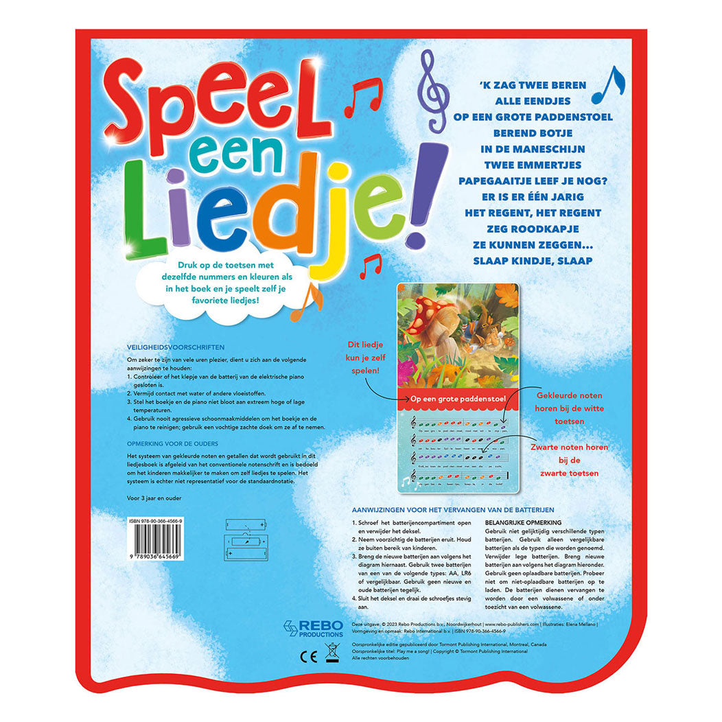 Gli editori Rebo suonano una canzone - libro per pianoforte