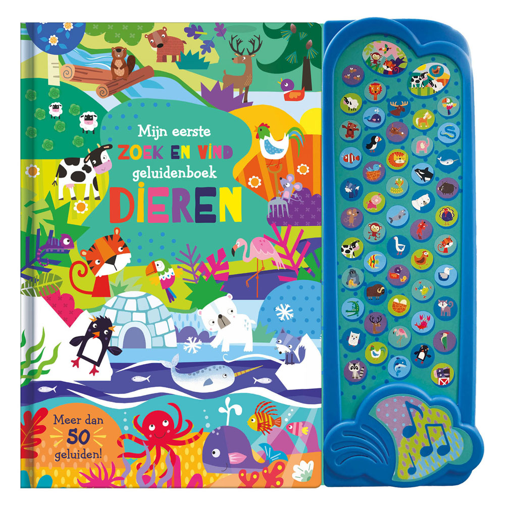 Rebo leidyklos gyvūnų garso knyga – ieškok ir rask