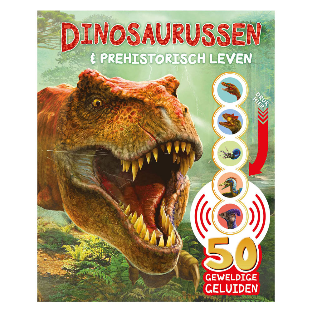Réamhstair leabhar fuaime foilsitheoirí Rebo dinosaurs