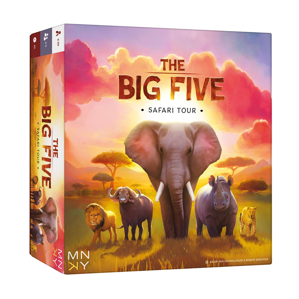Rebo publishers mnky - the big five bordspel