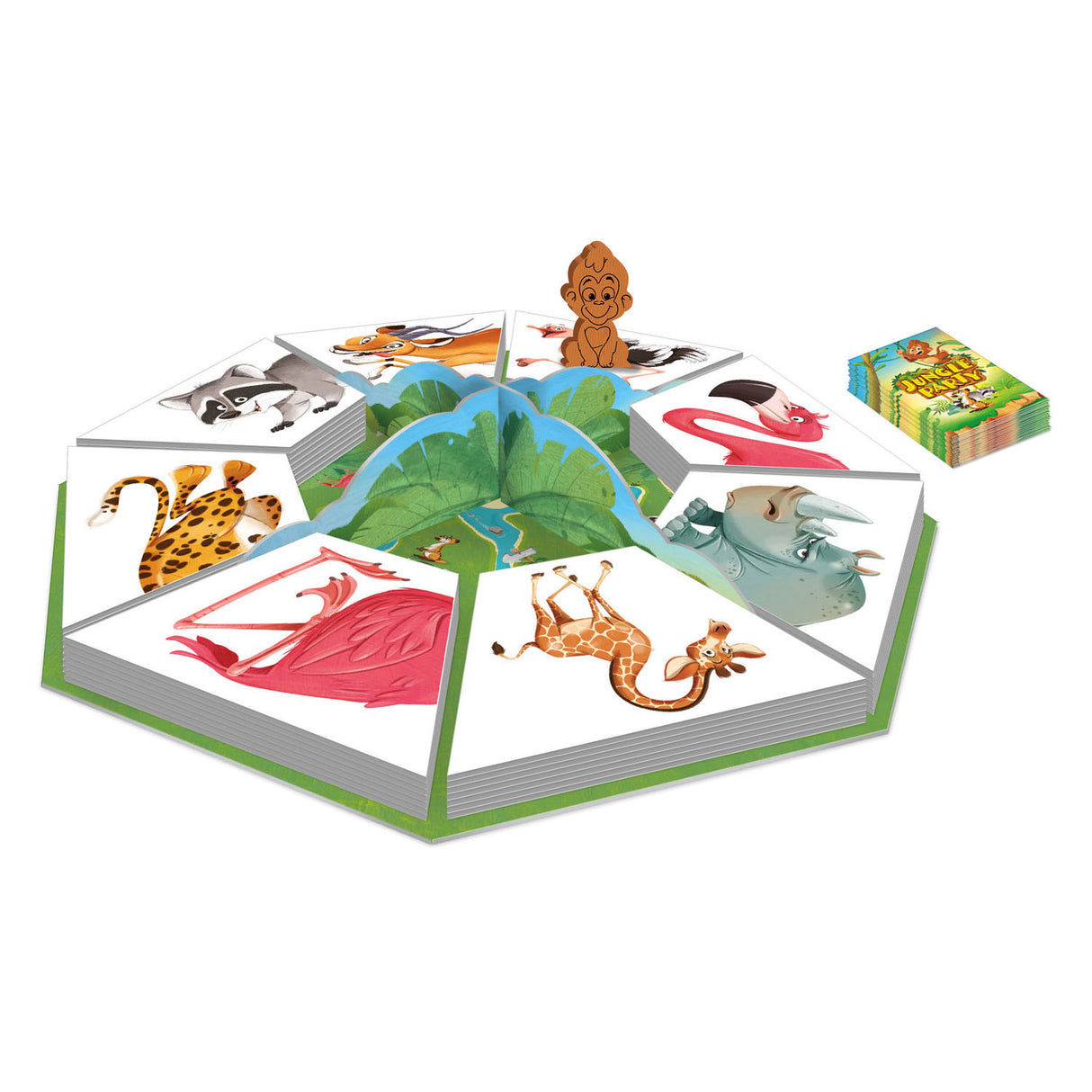 Rebo publishers mnky - jungle party brettspill