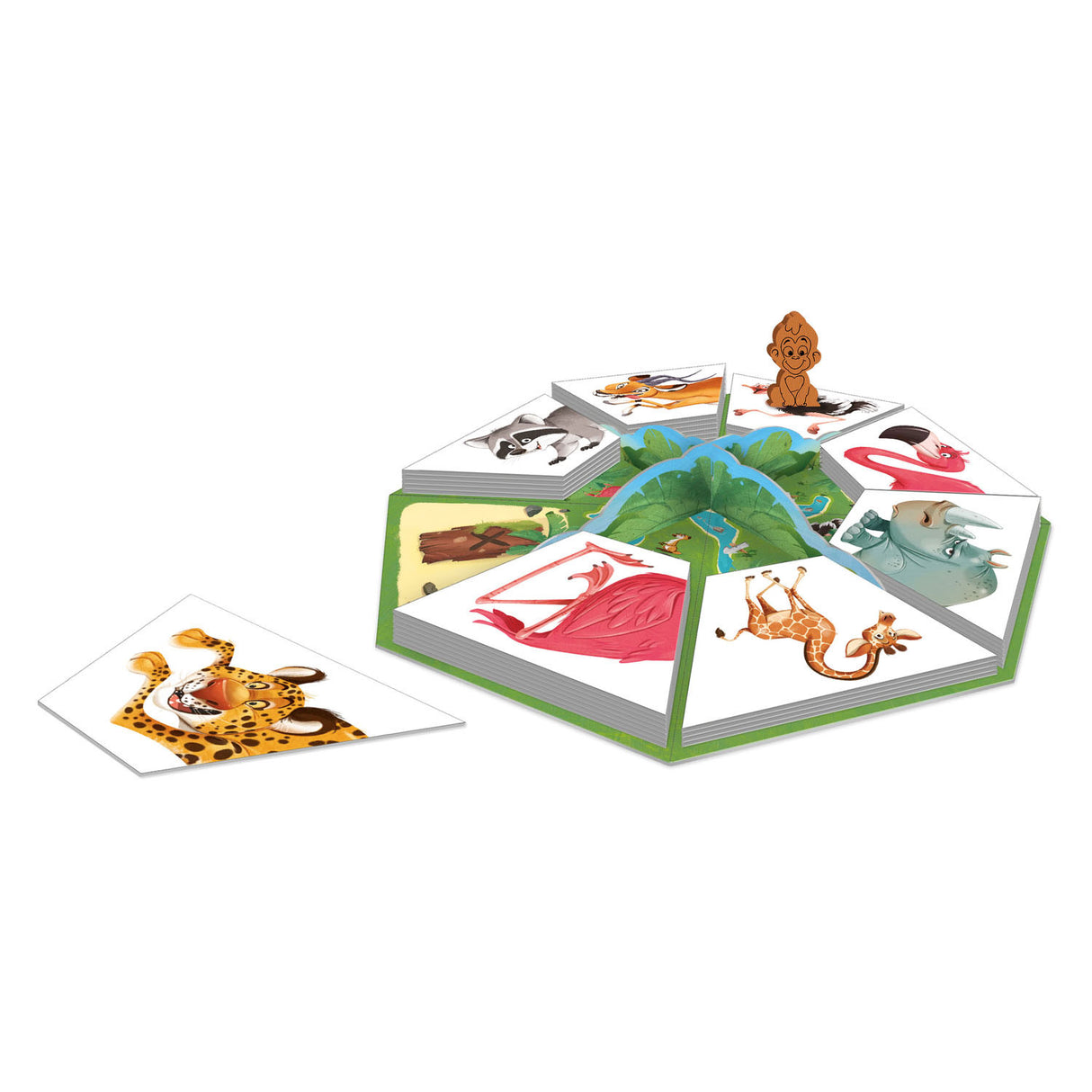 Rebo publishers mnky - jungle party brettspill