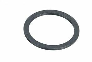 Ergotec spacer 11 8 (28,6) 2mm matt sort