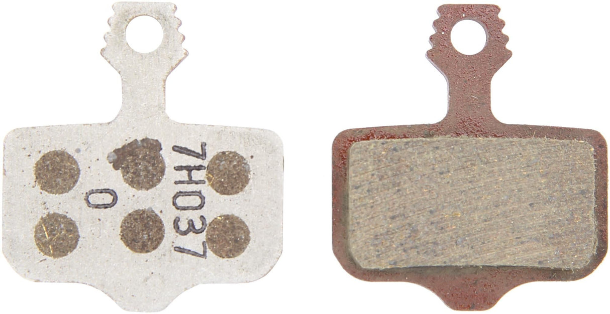 Sram schijfremblokken disc br. pad avid organic+alu plate 20 pr.