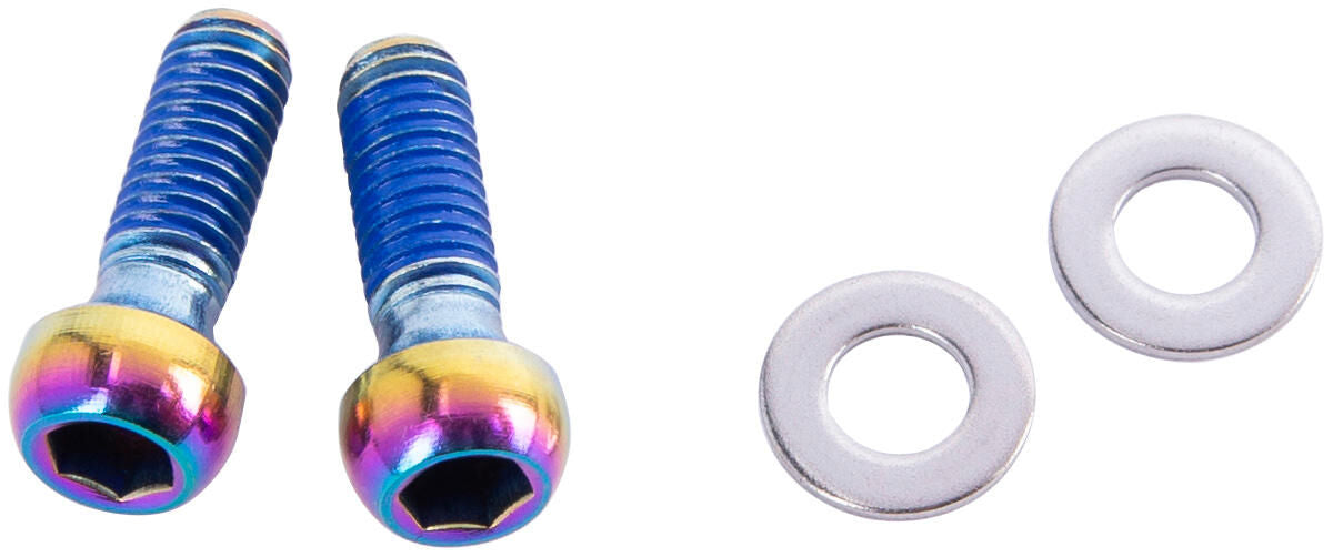 Sram mounting bolt attaching screw avid rustfree rainbow colors