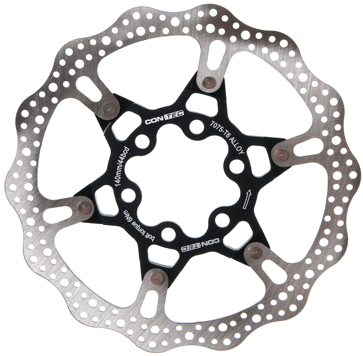 Contec brake disc CDR-HD 1 ct disc br. rotor cdr-hd1 140 mm 2-parts 6-hole