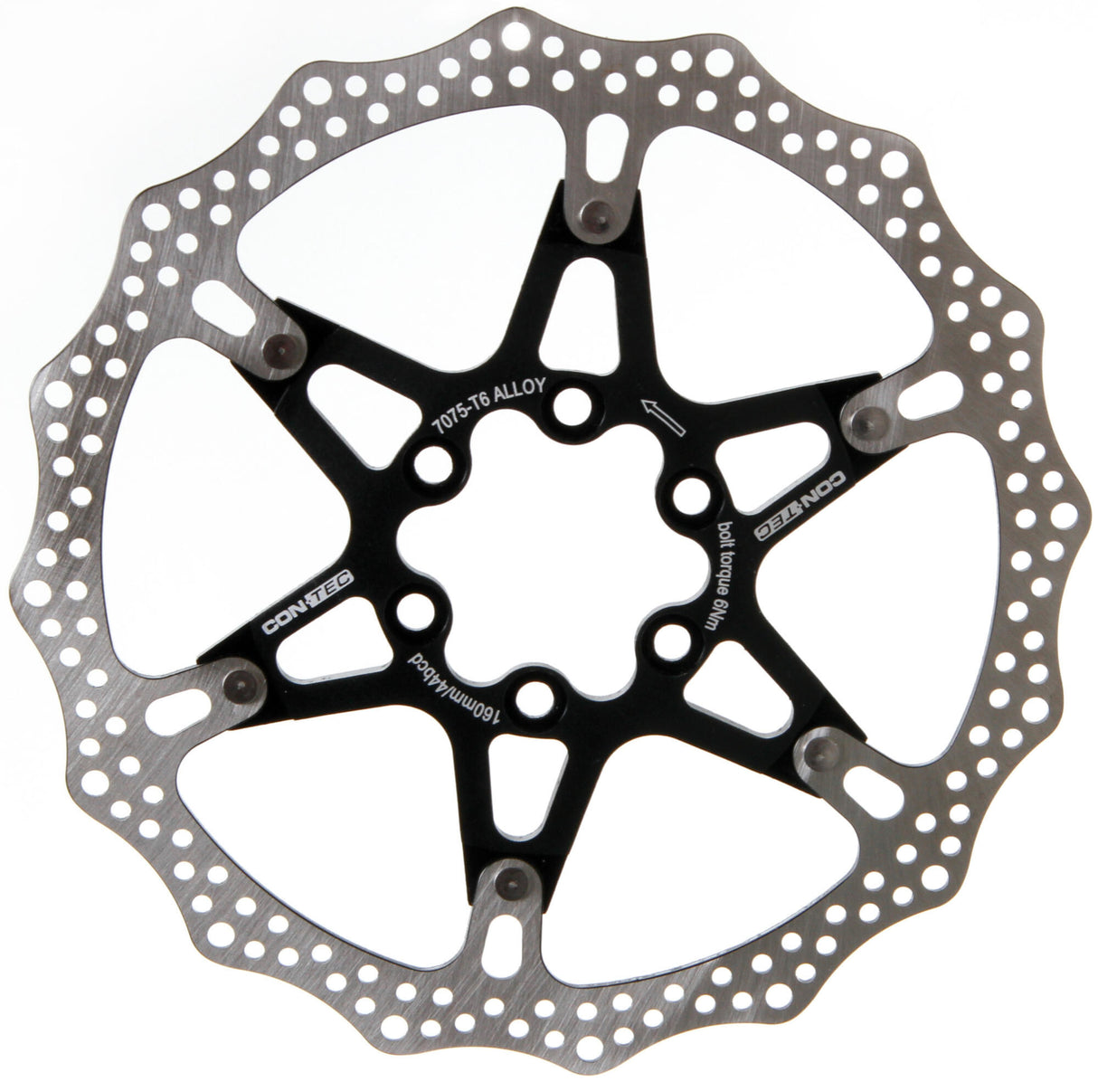 Contec brake disc CDR-HD 1 ct disc br. rotor cdr-hd1 160 mm 2-parts 6-hole