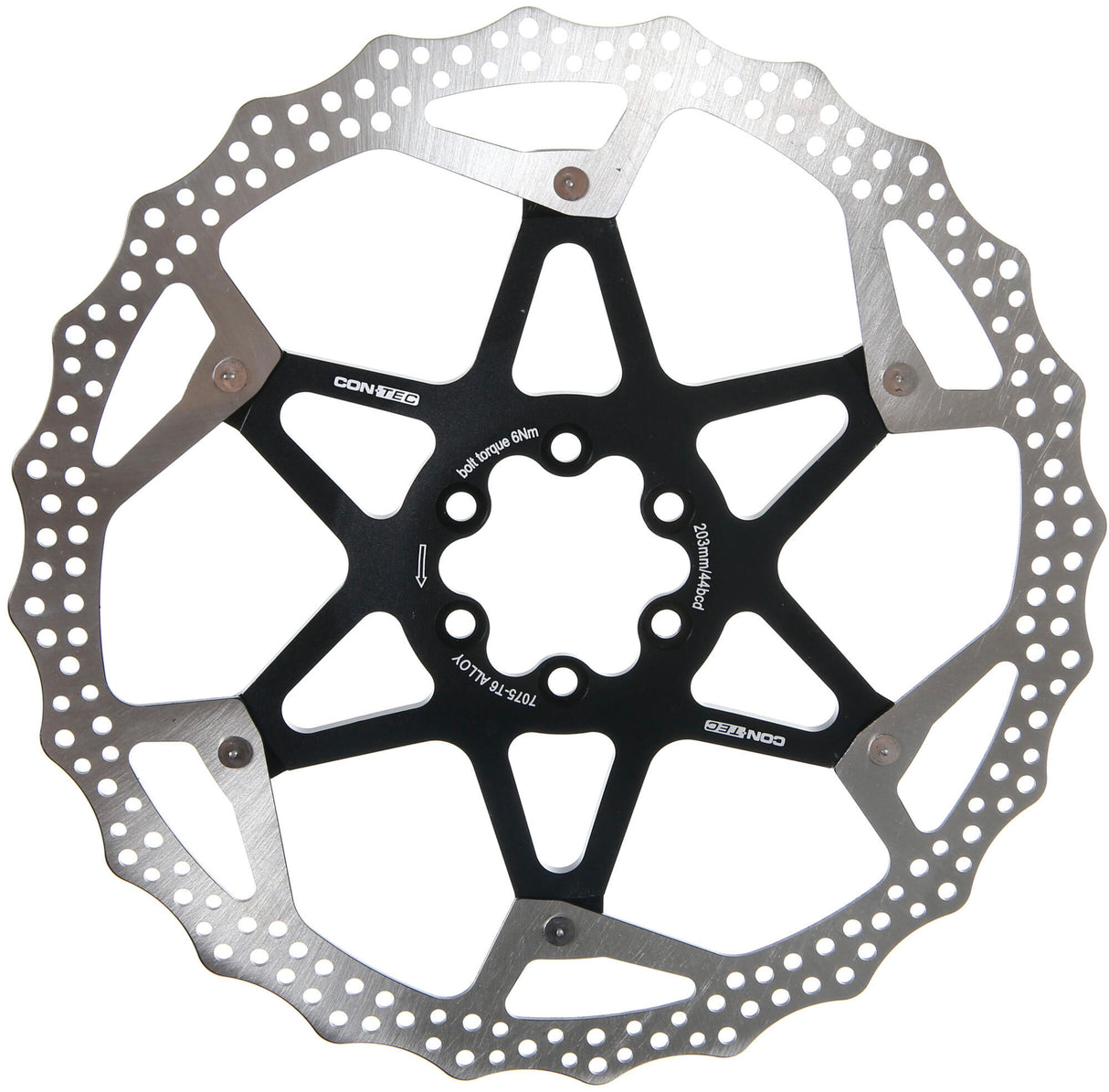Contec brake disc CDR-HD 1 ct disc br. rotor cdr-hd1 203 mm 2-parts 6-hole