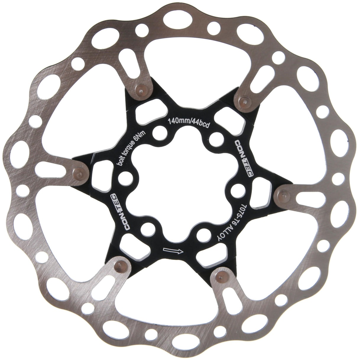 Contec brake disc CDR-HD 2 ct disc br. rotor cdr-hd2 140 mm 2-parts 6-hole