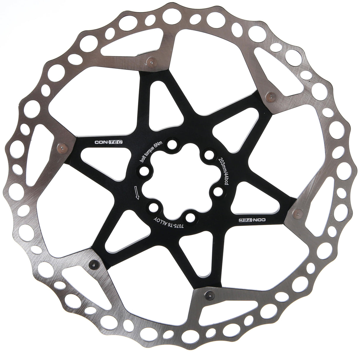 Contec brake disc CDR-HD 2 ct disc br. rotor cdr-hd2 203 mm 2-parts 6-hole