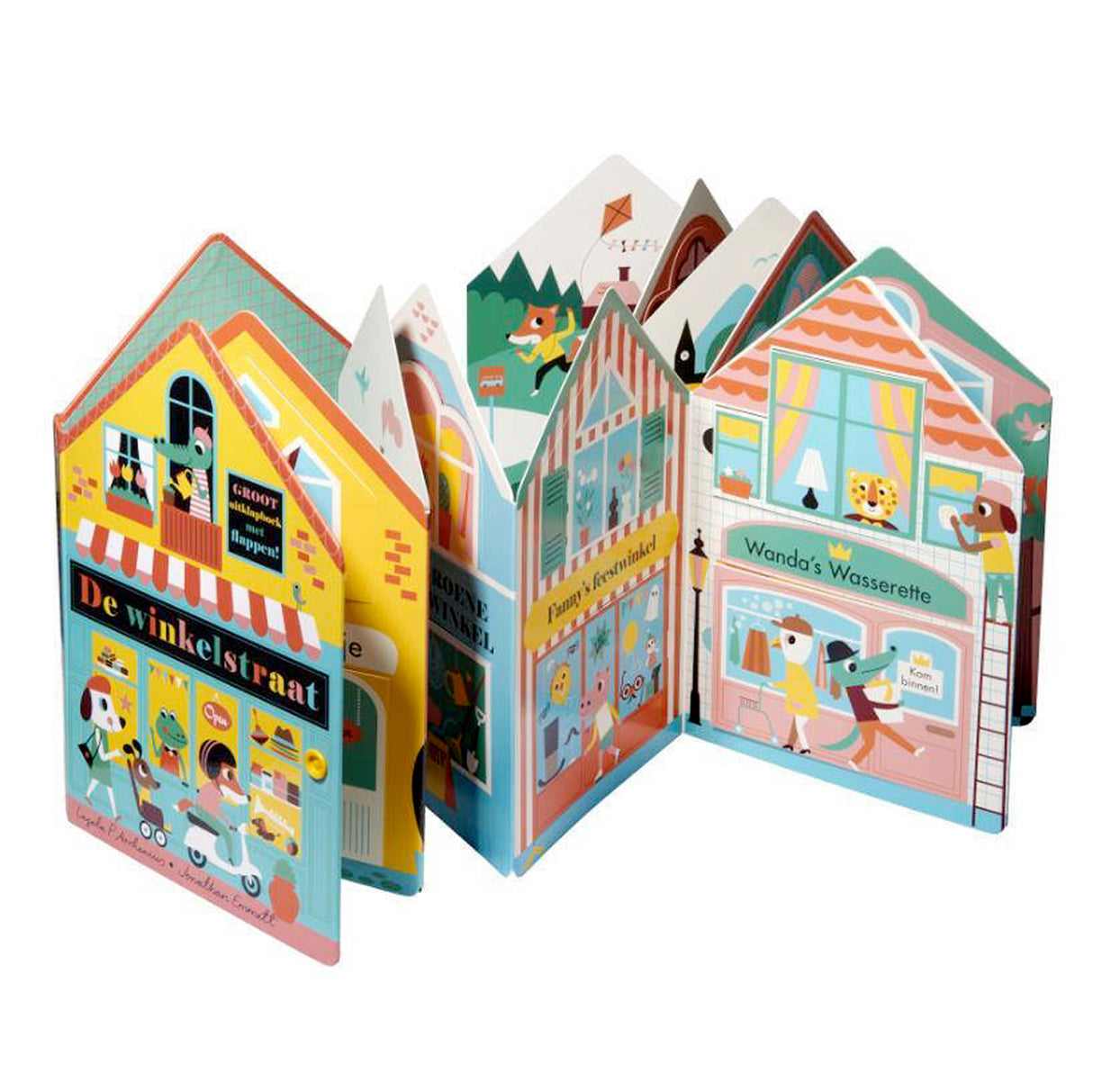 Gottmer uitgevers groep uitklapboek de winkelstraat