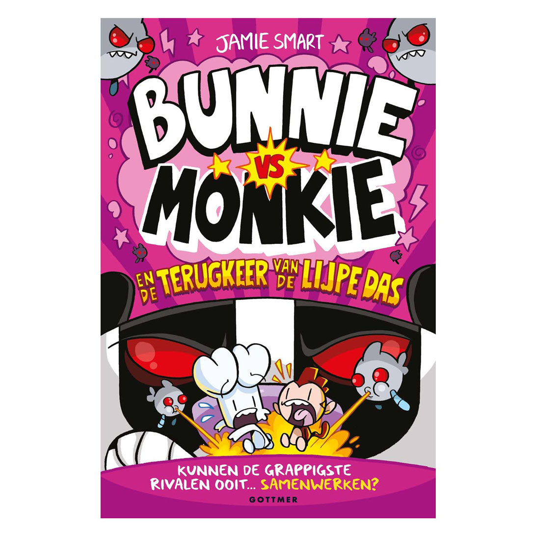 Gottmer uitgevers groep bunnie vs monkie en de terugkeer van de lijpe das