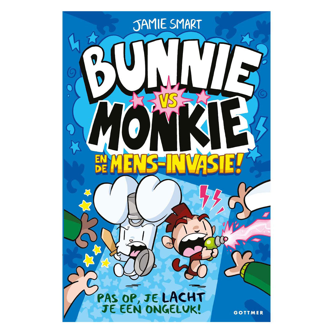 Gottmer uitgevers groep bunnie vs monkie en de mens-invasie!