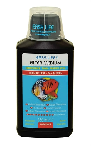 Medio de filtro de vida fácil